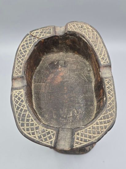 [ART AFRICAIN]
Lot de trois sujet en bois...