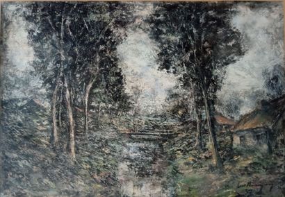 Marcel BOUYERON (1890-1976)
Le ruisseau de...