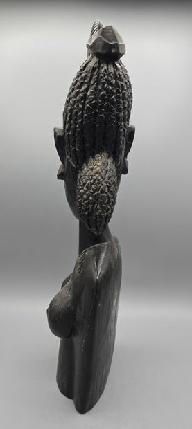 [ART AFRICAIN]
Lot de trois sujet en bois...