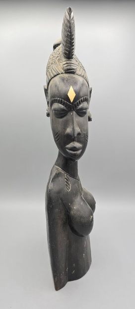 [ART AFRICAIN]
Lot de trois sujet en bois...
