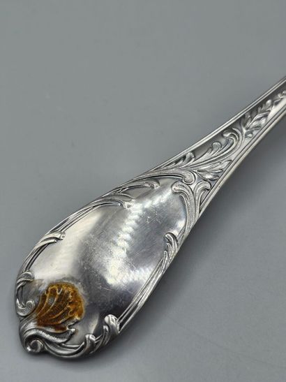 CHRISTOFLE
Ménagère en métal argenté, modèle...