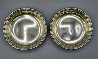 TIFFANY 1886-87
Paire de coupelles en argent...