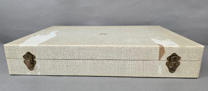CHRISTOFLE
Ménagère en métal argenté, modèle...