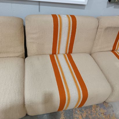 STEINER PARIS
Set of three armchairs that...