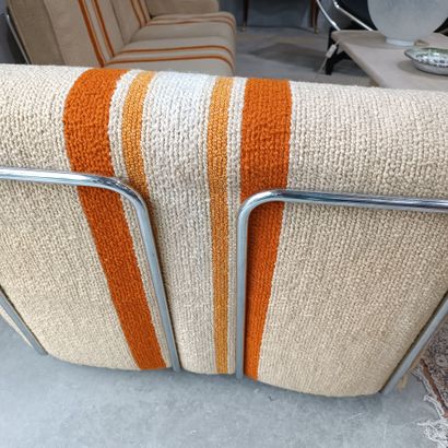 STEINER PARIS
Set of three armchairs that...
