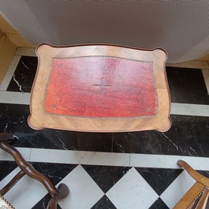 In the library
Small veneered coffee table.
Opens...