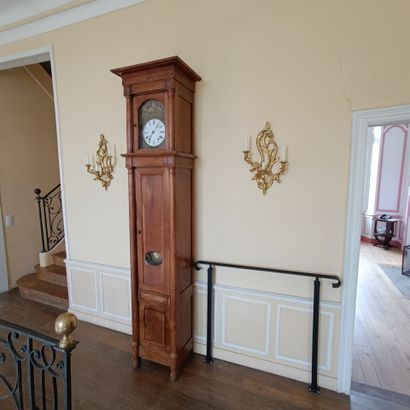 Upstairs - on the landing 
Cherry wood floor...