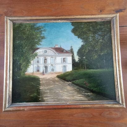 In the library
19th century school
