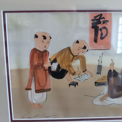 In the library / in the boudoir
CHINA
Meeting...