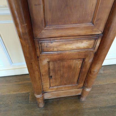Upstairs - on the landing 
Cherry wood floor...