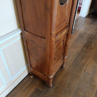 Upstairs - on the landing 
Cherry wood floor...