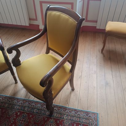 In the pink and white living room
Pair of...