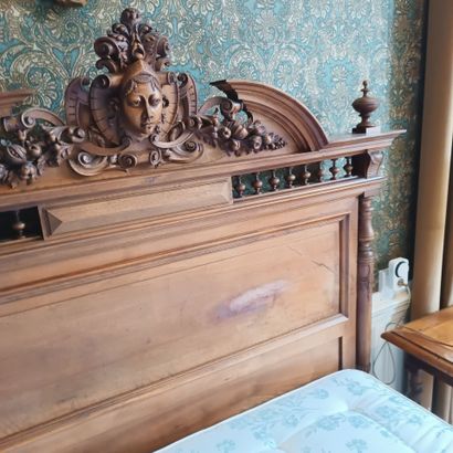 In Monsieur's bedroom
Bed and bedding in...