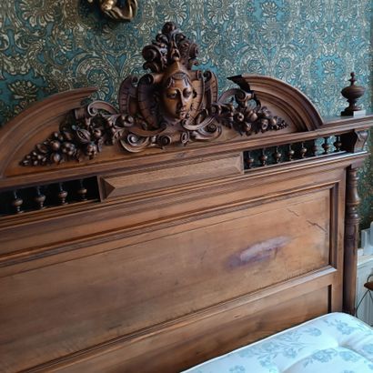 In Monsieur's bedroom
Bed and bedding in...