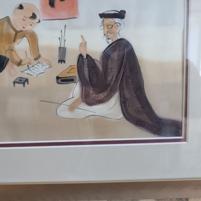 In the library / in the boudoir
CHINA
Meeting...