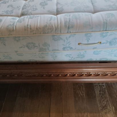 In Monsieur's bedroom
Bed and bedding in...