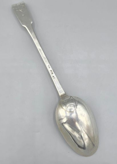 POITIERS 1735
Grande et rare cuillère à pot...