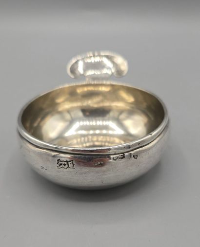 ROUEN 1753 
Taste-Vin normand en argent de...