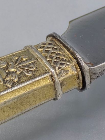 ODIOT et HENIN
Service de 5 couteaux à entremets/...