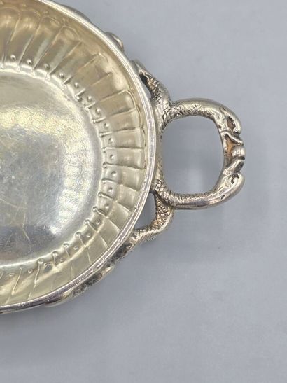 PARIS 1732-1738
Tastevin en argent de forme...