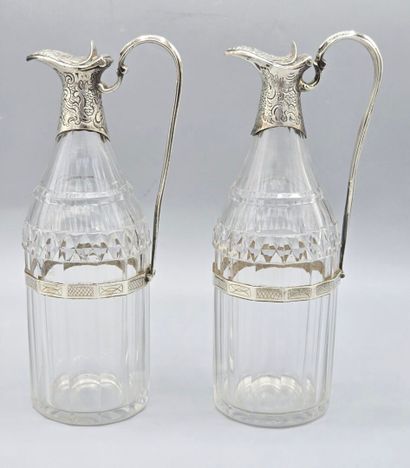 LONDRES 1799

Paire de carafes en cristal...