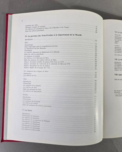 CASSAN, Claude Gérard.
Les orfèvres de LORRAINE...