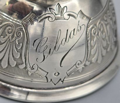 TALLOIS & MAYENCE
Coquetier en argent de...