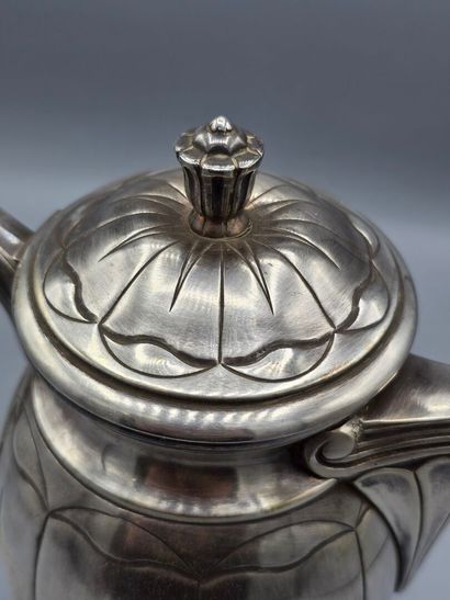 Claude PERRIN, probably 
Large covered silver-plated...