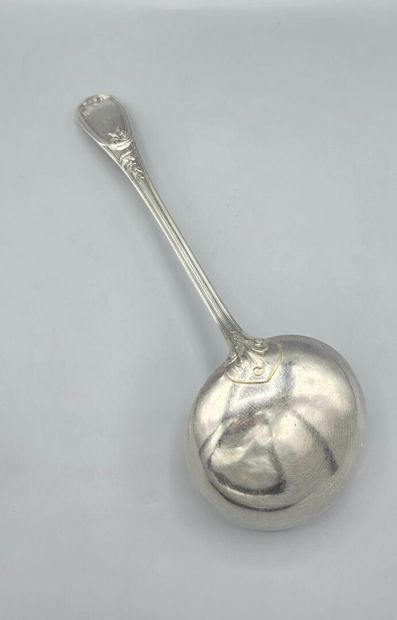 Large Louis XV style silver-plated metal...