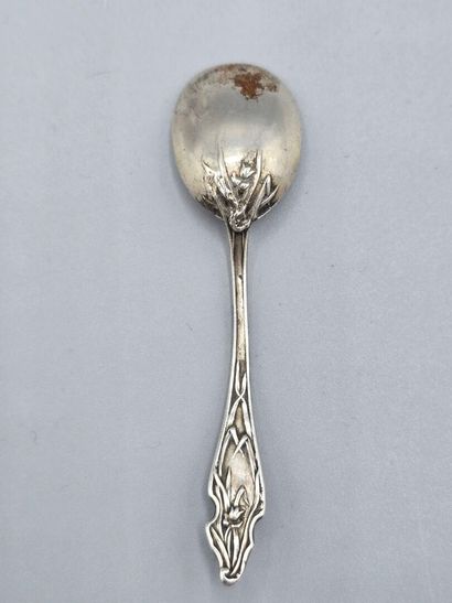 RAVINET DENFER
Saleron en argent de style...