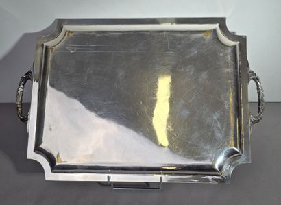 Large and heavy Louis XVI style rectangular...