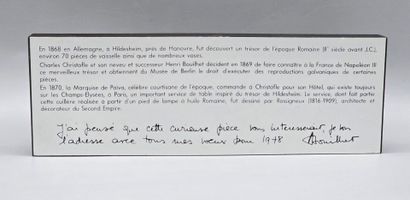 CHRISTOFLE & Cie.
Cuillère de service en...