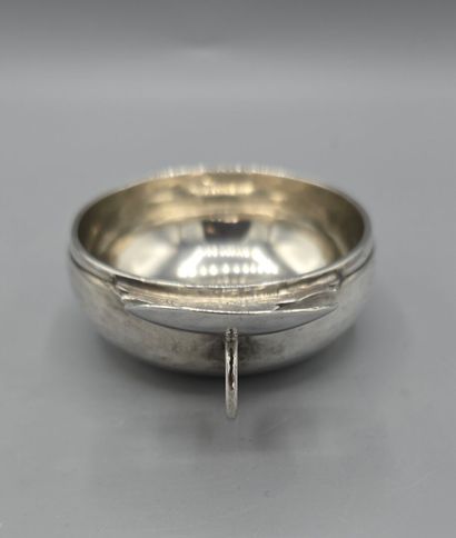 ROUEN 1753 
Taste-Vin normand en argent de...