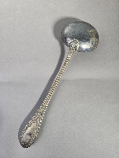 ORBRILLE
Louis XVI style silver-plated cutlery...