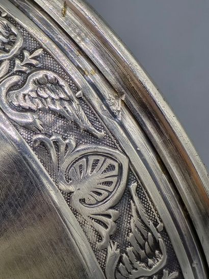 Coquetier en argent de style Empire de modèle...