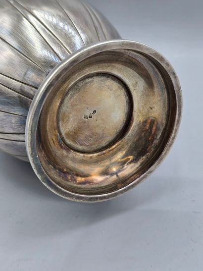 Claude PERRIN, probably 
Large covered silver-plated...
