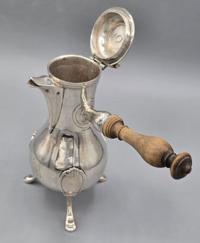 PARIS 1798-1809
Verseuse égoïste en argent...
