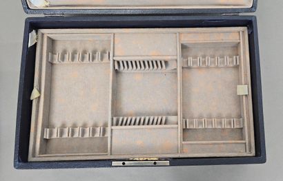 Household chest with side signatures and...