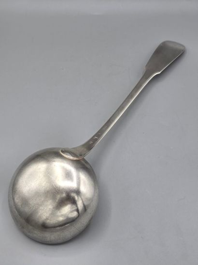 Christofle.

Silver-plated ladle, single-flat...