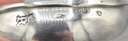 ROUEN 1753 
Taste-Vin normand en argent de...