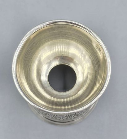 TALLOIS & MAYENCE
Coquetier en argent de...