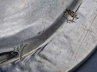 PARIS 1776
Plat rond / Assiette en argent...