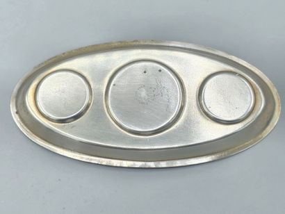 ENGLAND
Metal condiment set including a mustard...
