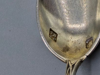 RAVINET DENFER
Saleron en argent de style...