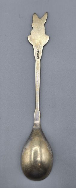 Set of 3 silver-plated metal spoons.
Spatulas...