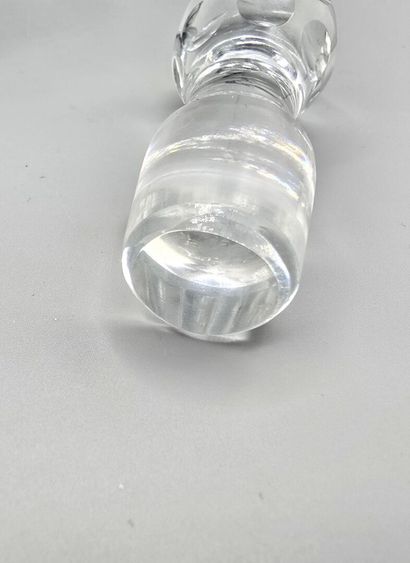 Set of three pairs of crystal decanters (2...