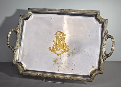 Large and heavy Louis XVI style rectangular...