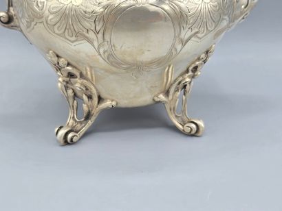 GAVARD (?)
Verseuse/cafetière en argent de...