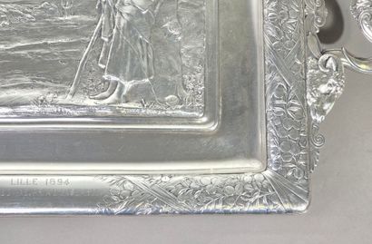 Oscar ROTY (1846-1911) pour CHRISTOFLE &...