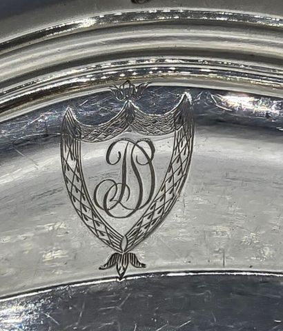 PARIS 1776
Plat rond / Assiette en argent...